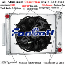 4 Row Aluminum Radiatorfanshroud For 1967-1969 Chevy Camaro Pontiac Firebird 4 Row Aluminum Radiatorfanshroud For 1967-1969 Chevy Camaro Pontiac Firebird