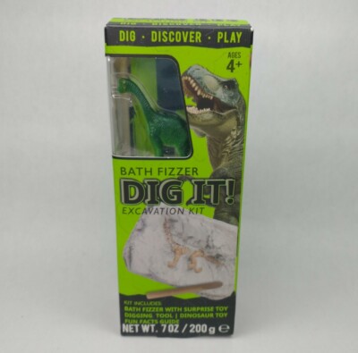 Bath Bomb Green Dinosaur Bath Fizzer Dig It Excavation Kit Kids Gift Idea