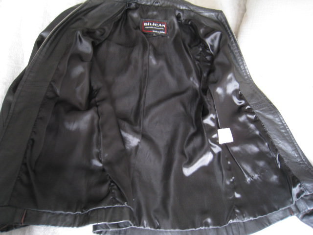 BILICAN - Genuine Lamb Leather Soft Jacket in Black, women's BILICAN - Genuine Lamb Leather Soft Jacket in Black, women's
