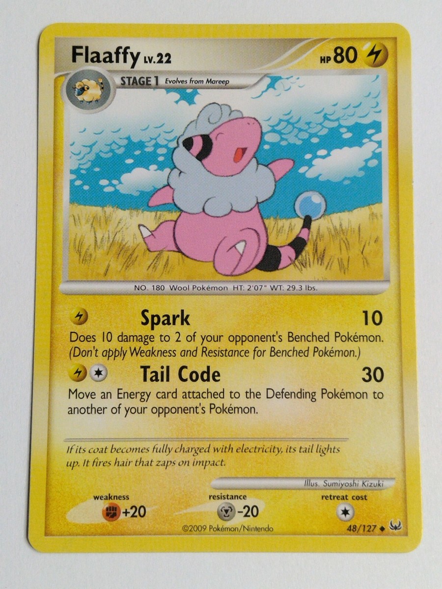 Flaaffy Platinum 48/127 Regular Uncommon Pokemon Card