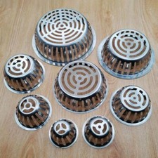 Filter Strainer Drains Cover Leaf Protection Pipe Grid Mesh Downpipe Plug Cap