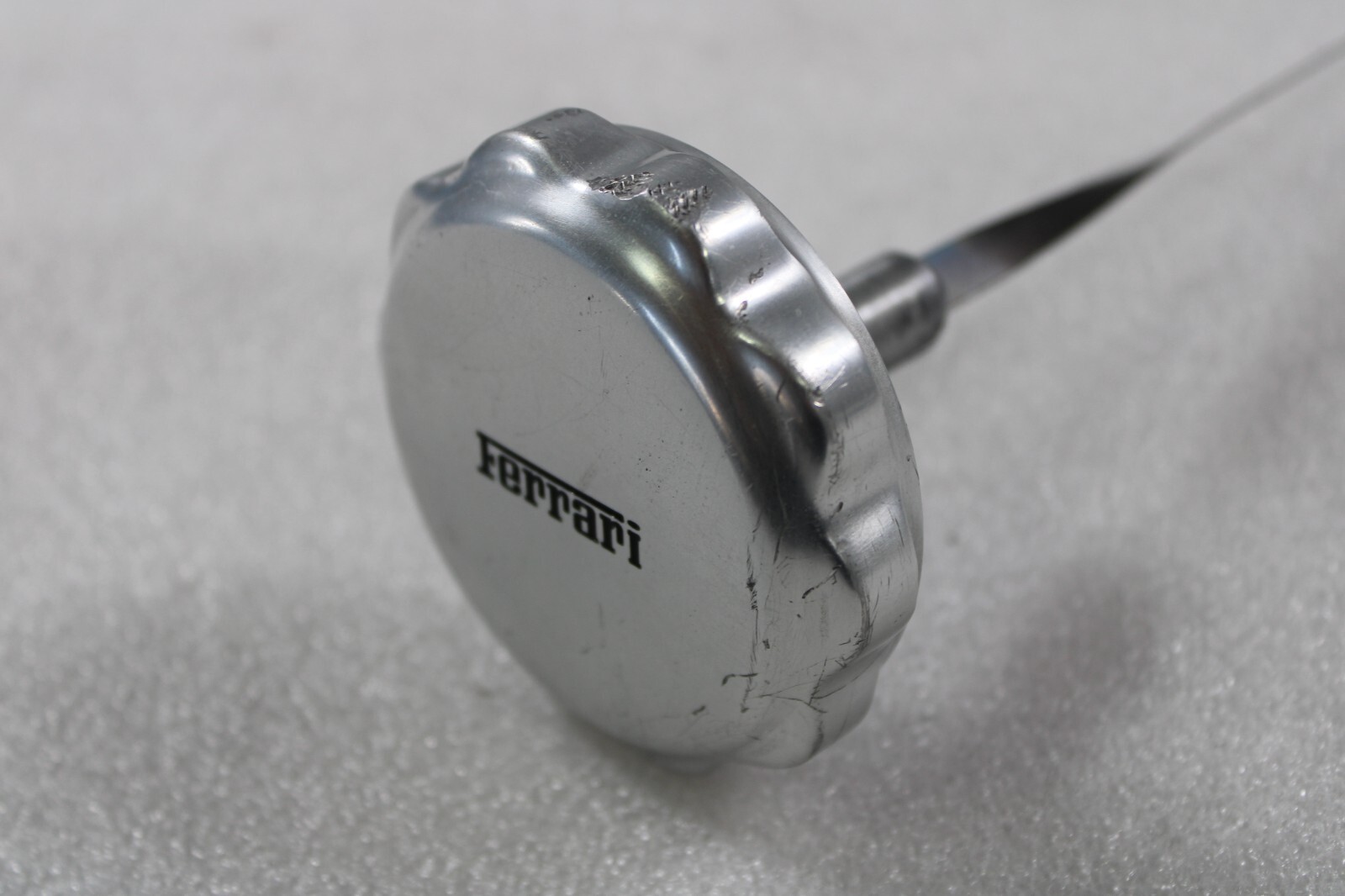 Ferrari 360, Engine Oil Cap, Scuffed/Scratched, Used, P/N 202249