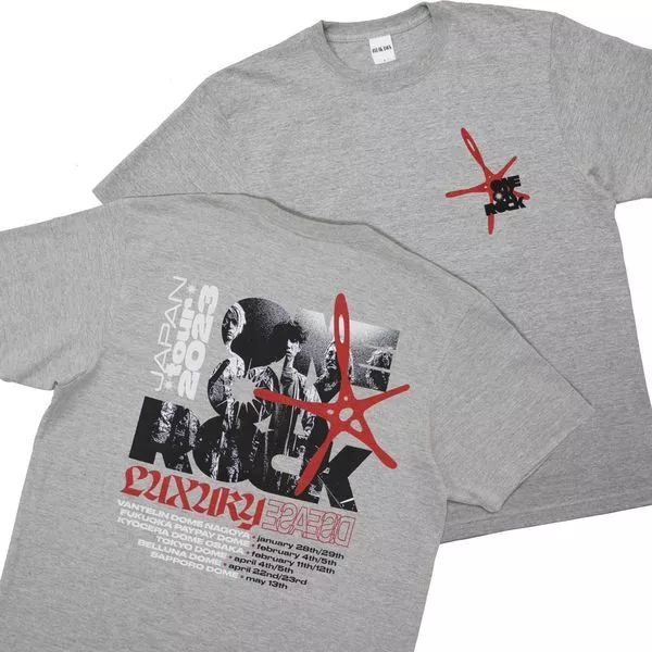 ONE OK ROCK 2023 LUXURY DISEASE JAPAN TOUR Official T-shirt Type-A