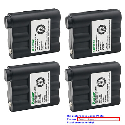 Kastar 1000mAh Ni-MH Battery for Midland GXT-500VP1 GXT-500VP4 GXT-550VP1 550VP4