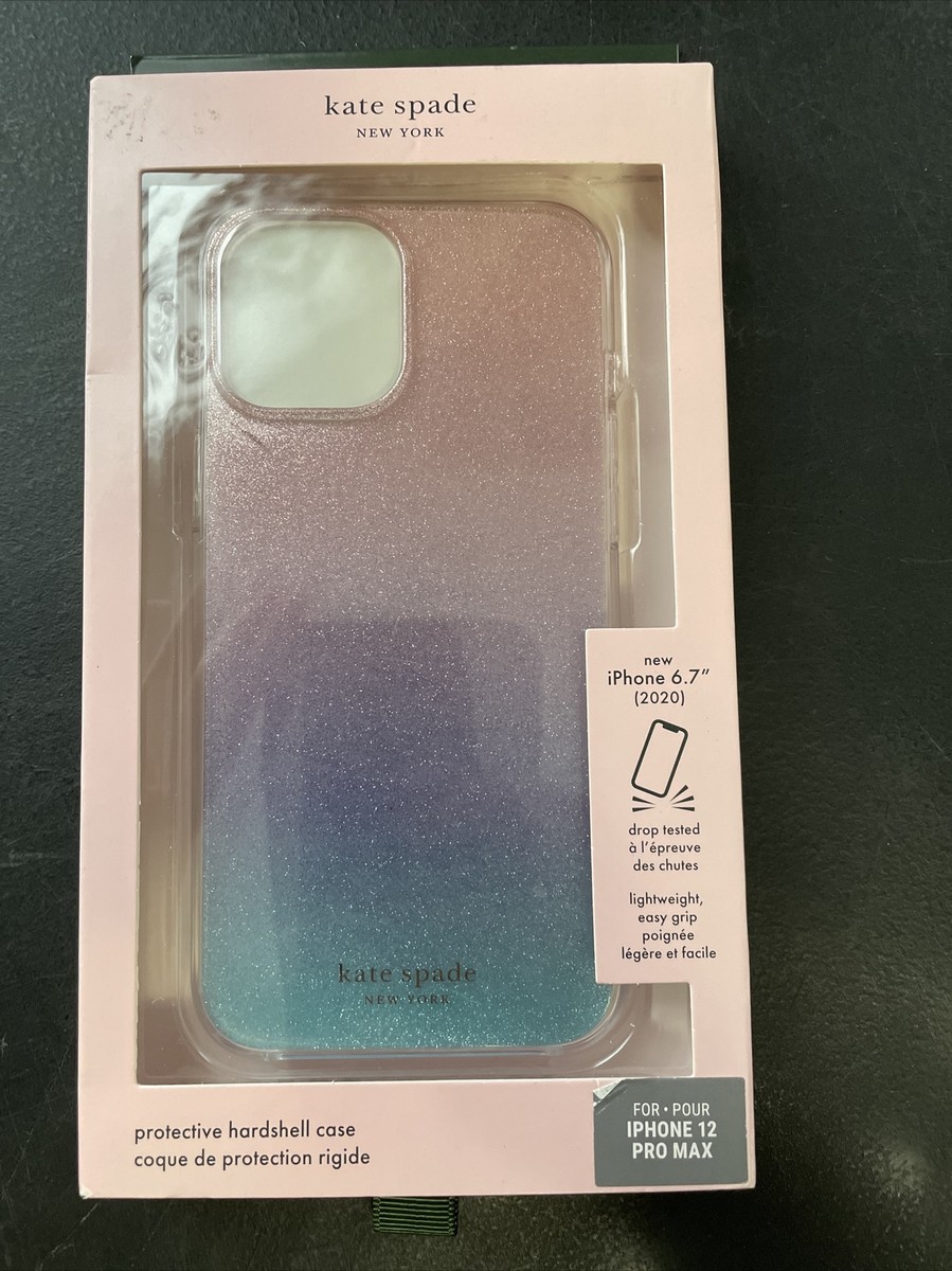 Kate Spade Protective Hardshell Case for iPhone 12 Pro Max Ombre Glitter
