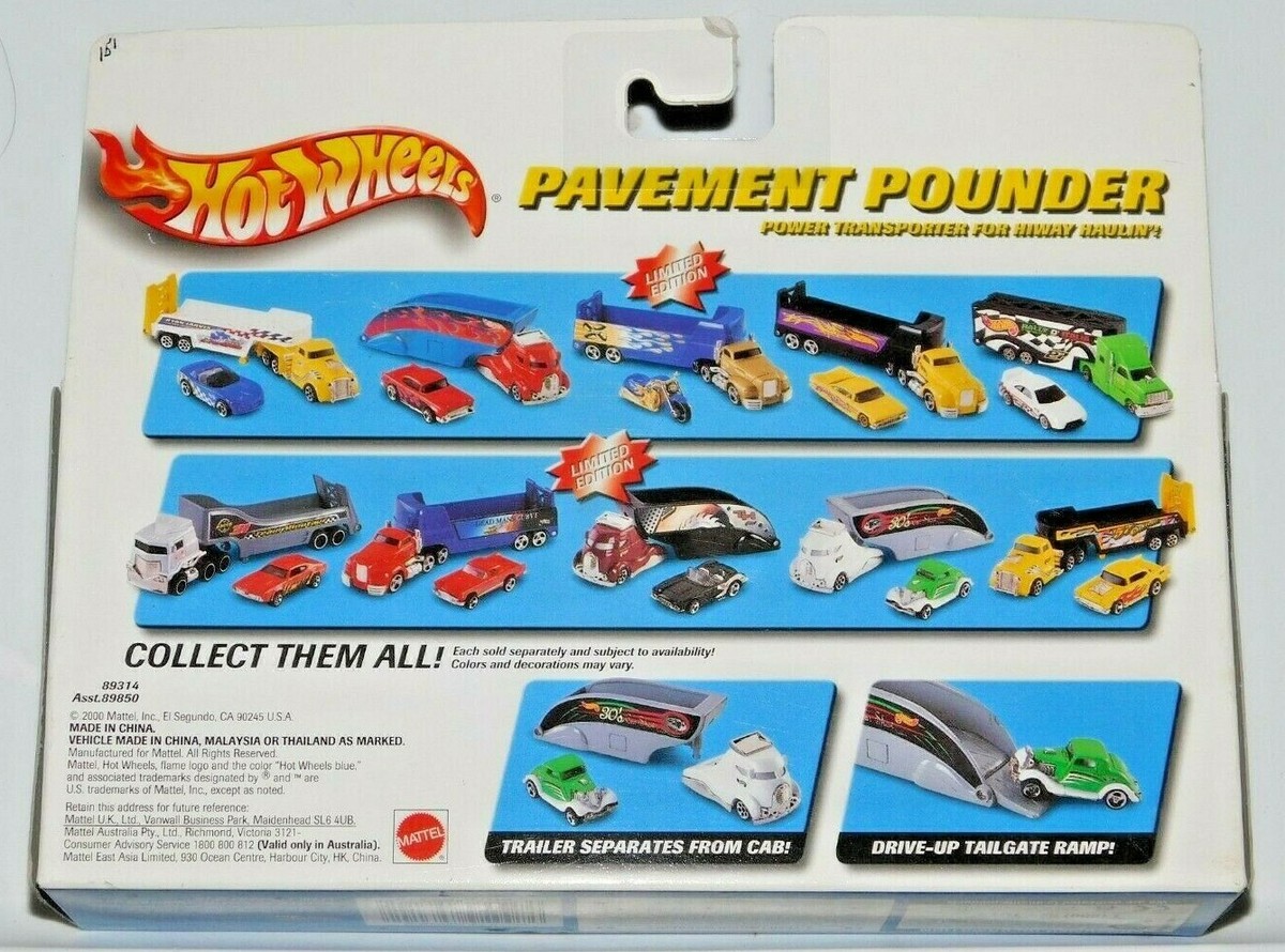 HOT WHEELS PAVEMENT POUNDER TREASURE HUNT WITH EXCLUSIVE '58
