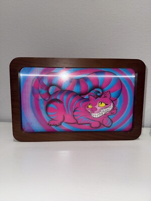 Seshigher Cat 3D High Def Wood Rollin' Tray- MEDIUM