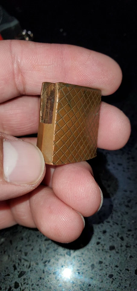 Espada de oficial del ejército japonés original de la Segunda Guerra Mundial Habaki  Foto 2 de 4