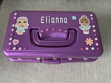 LOL Surprise Doll Purple Metallic Storage Box Carry case Christmas Gift Girls