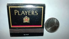 OLD Vintage "PLAYERS" Regular and Menthol matchbook MADE IN USA