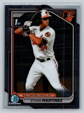 2024 Bowman Chrome Prospects 1st Bowman #BCP-229 Stiven Martinez Rookie RC
