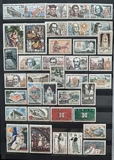 France 1963 Année complète 38 timbres n° 1368 à 1403, NEUFS** LUXE, Cote=34€
