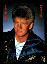 Christian Sommer Autogrammkarte Original Signiert + M 6196