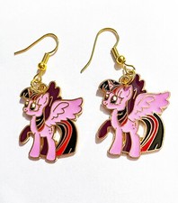 Twilight Sparkle My Little Pony Dangle Earrings
