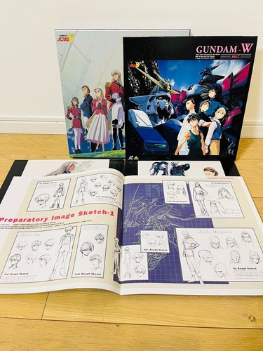 Mobile Suit Gundam W Complete Set w/Box Laser Disc LD Japanese - Picture 8 of 8