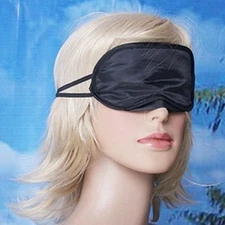 Charmeuse Silk Sleeping Mask Eye Cover Nap Blindfold Double Layer Light Protect