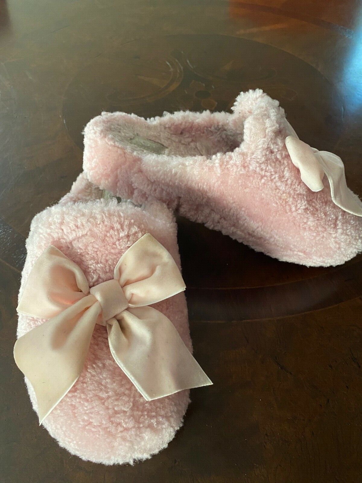 UGG Slippers ADDISON Velvet Bow ** PINK 
