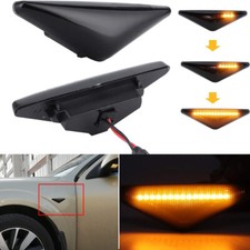 2pc For Ford Focus Mk I Mondeo Mk Iii Smoked Dynamic Led Side Light 98ab13k354aa 2pc For Ford Focus Mk I Mondeo Mk Iii Smoked Dynamic Led Side Light 98ab13k354aa
