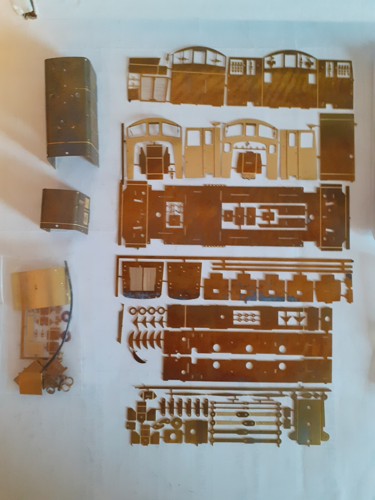 Craftsman BR class 07 etched brass kit 4mm eBay