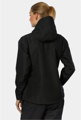 Helly Hansen women Uline Seven J rain Jacket Black packable M - Picture 2 of 13