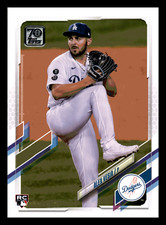 2021 Topps Update Alex Vesia Los Angeles Dodgers RC Rookie #US70 NM-MINT