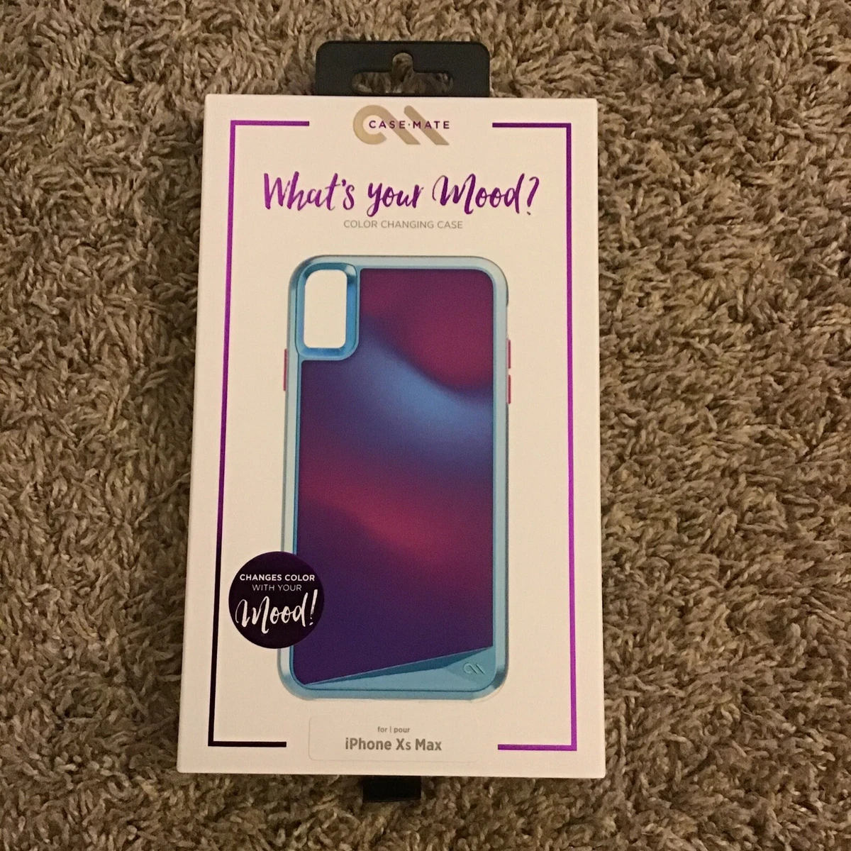 NIB Case Mate what s your mood color change case iPhone XS Max eBay