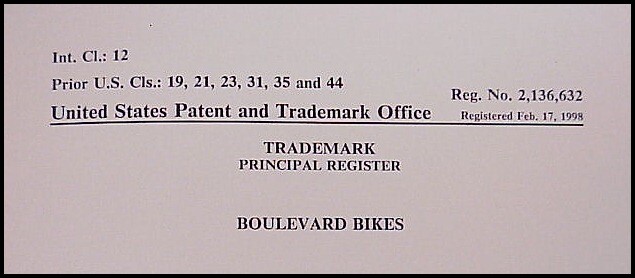 как выглядит For Sale: Boulevard Bikes , The USPTO Registered Trademark BoulevardBikes.com фото