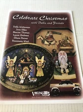 Celebrate Christmas with Della and Friends viking folk art //17//