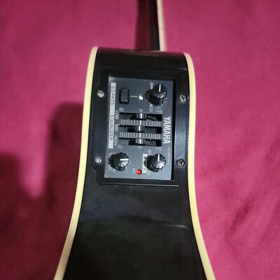 Yamaha APX-8CS Acoustic Electric Guitar - mahogany, black, brown