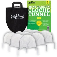 Mini Garden Tunnel Shade Cover Poly Greenhouse Protection from Heat Frost Winter