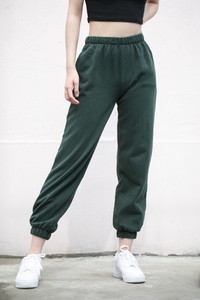 dark green sweatpants womens
