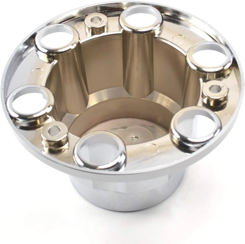 Set of 4 New 6 Lug 15" 15X8 4X4 Rally Wheel Center Caps Replacements for Chevrol - Image 4 of 4