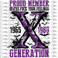 Sublimation Print Transfer GenX Purple Ready to Press Paper Ink Heat Transfer