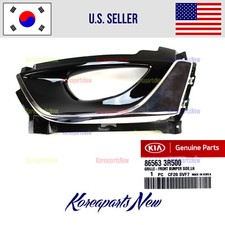 Front Fog Light Lamp Bezel Left Driver 865633r500 Oem Kia Cadenza 2014-2016 Front Fog Light Lamp Bezel Left Driver 865633r500 Oem Kia Cadenza 2014-2016