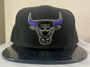 Mitchell & Ness Chicago Bulls Retro 11 Concord Hook Snapback Hat
