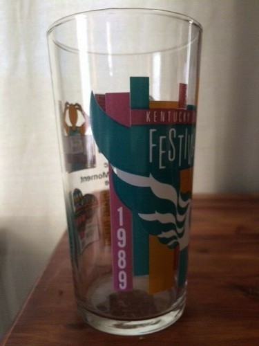 Kentucky Derby Festival Pegasus 1989 come nuovo Julep bicchiere da bere uomo cav - Foto 9 di 9