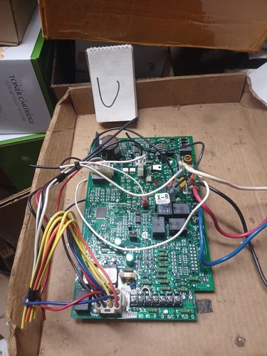 Bad Capacitor Trane control board D342262P03 50V60-507-90