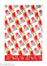 MU Kitchen Cotton Kitchen Tea Towel Loving the View Birds - NEW