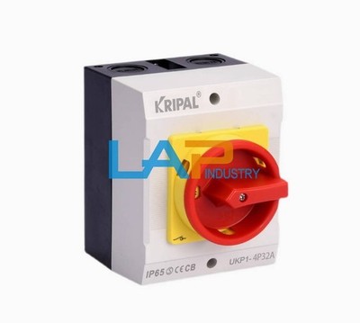 New Three phase electrical load isolation switch UKP1-4P 32A power control switc