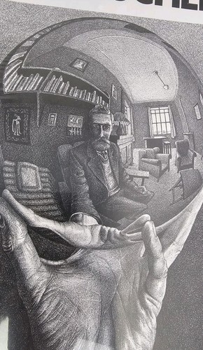 M.C. Escher puzzle 1000 pezzi mano con globo specchio sfera sigillato made Holland - Foto 2 di 6