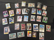 Assorted Baseball Cards from the 1980s