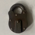Vintage Heavy Duty Chubb Padlock With 2 Keys