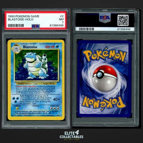 Blastoise 2/102 Holo - PSA 7 (WOTC - Base Set)