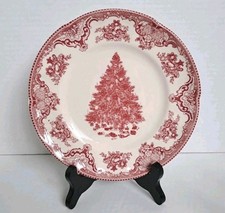 Johnson Bros Victorian Christmas Red/Pink  Ch...
