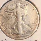 1923-S Liberty Walking Half Dollar San Francisco Silver Circulated US Coin