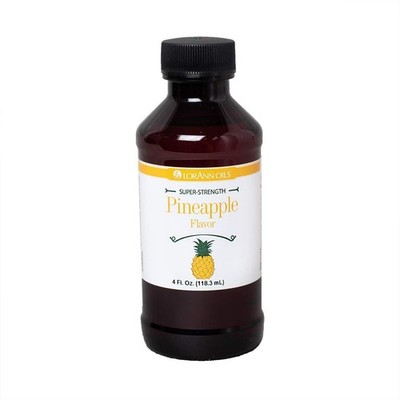 LorAnn Pineapple Super Strength Flavor 4 oz Baking Candy Flavoring