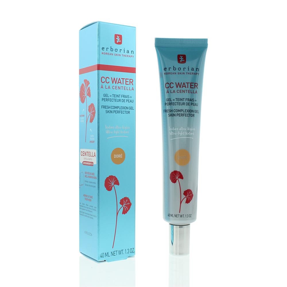 Erborian CC Water Dore Skin Perfector Gel - 40ml - CC Cream for Medium Skin Tone - Image 2