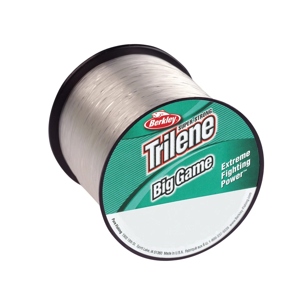 Carrete Berkley Trilene Big Game Mono Line 1/4 lb transparente (10-30 lb) Foto 3 de 3