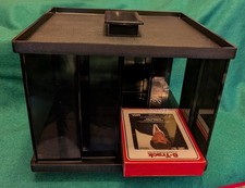Vintage 8-Track Tape Carousel Storage Holder Rack Spins Holds 24 Tapes