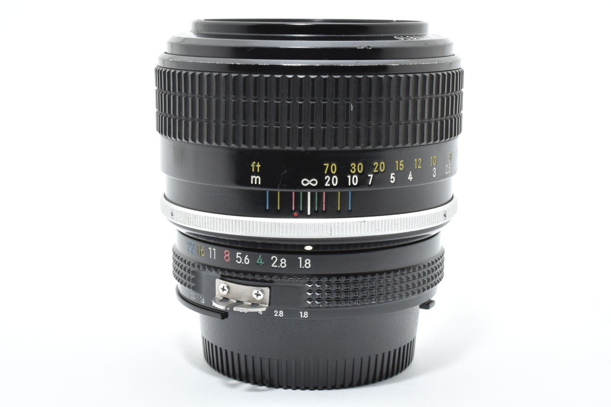 【光学美品】NIKON ニコン AI加工 NIKKOR 85mm F1.8 MF Near Mint] Nikon Nikkor 85mm f/1.8 Ai Converted MF Lens Portrait